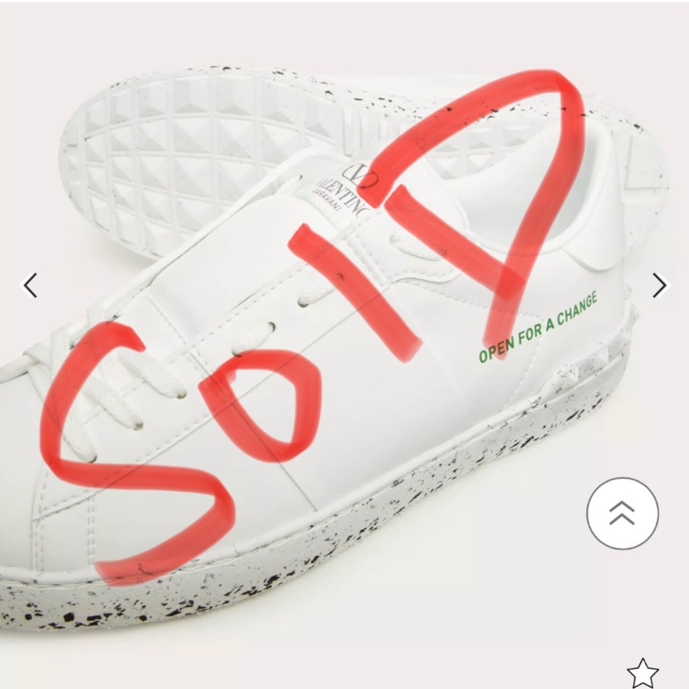 Valentino open for change sneaker EUR 39